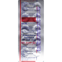 6 doosjes Hab Zopiclon 7.5 mg (180 tabletten)