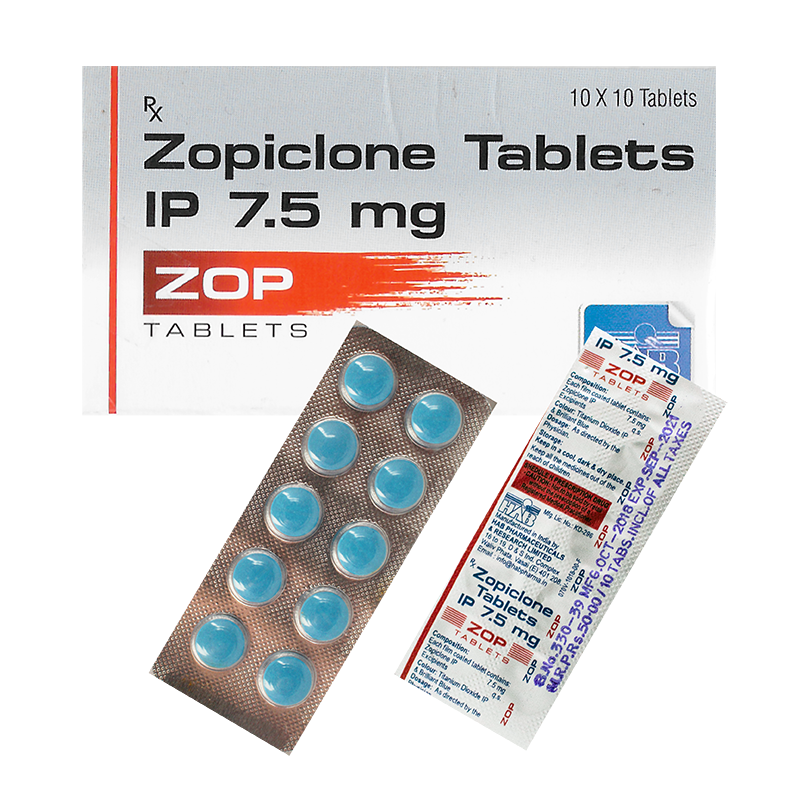 6 doosjes Hab Zopiclon 7.5 mg (180 tabletten)